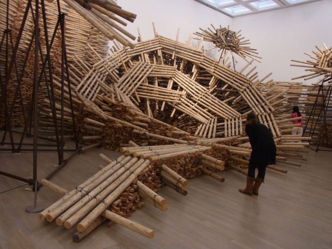 12. The installation view of Takamasa Kuniyasu in “Artist File 2013 - The NACT Annual Show of Contemporary Art”.JPG